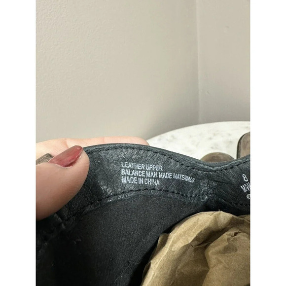 Born Suede Leather Ankle Boots Distressed Western Cowgirl Sz 8 - Picture 6 of 7